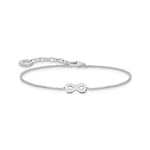 Thomas Sabo Silver Bracelet With Infinity Pendant