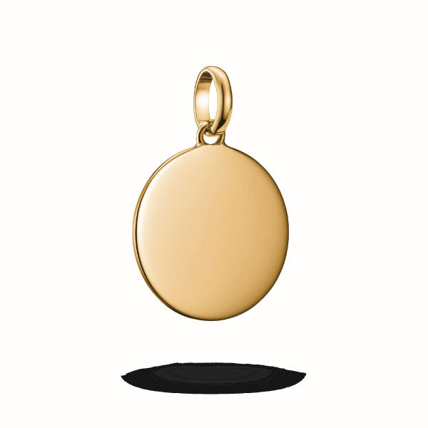 Thomas Sabo Large Gold Disc Connect Charm