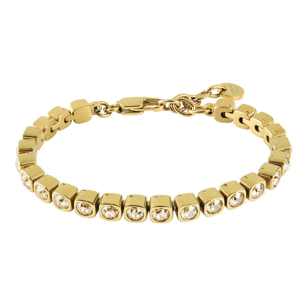 Cory Gold Bracelet with Golden Stones