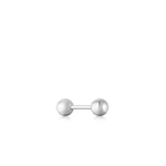 Ania Haie Silver Sphere Barbell Single Earring