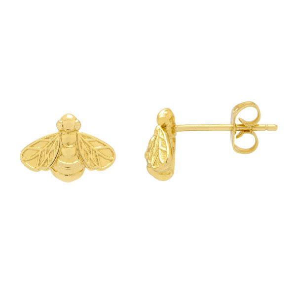 Estella Bartlett Gold Bee Stud Earrings