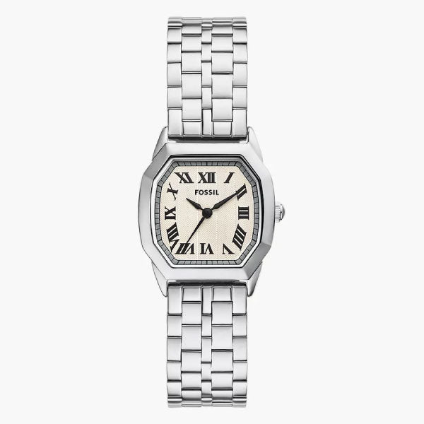 Harlow Three-Hand Stainless Steel Watch