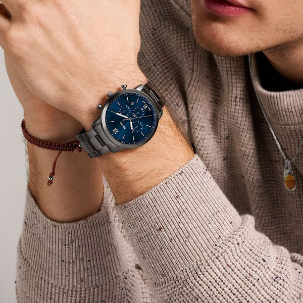 Neutra Chronograph Smoke Stainless Steel Watch