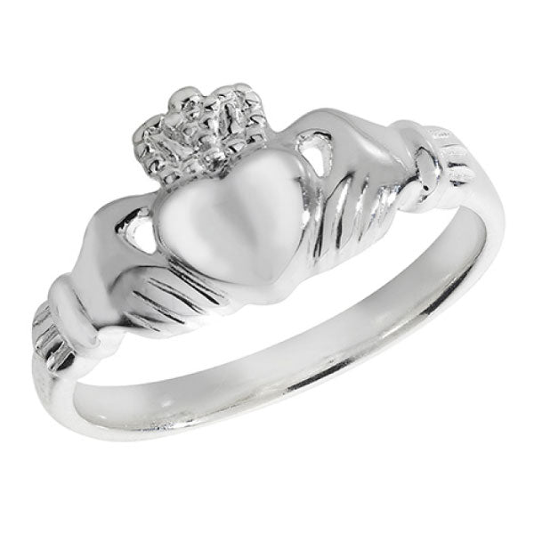 Silver Claddagh Ring