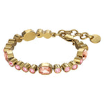 Grivna Gold Bracelet with Rose Stones