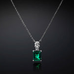 Chiara Ferragni Emerald Pendant Necklace