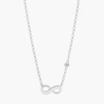 Fossil Infinite Love Sterling Silver Necklace