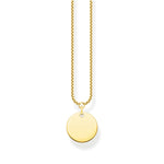 Thomas Sabo Gold-Plated Necklace With Disc