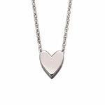 Little Star Zahra Silver Heart Charm Necklace