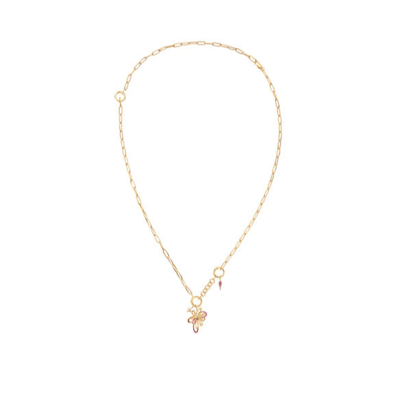 Ania Haie Gold Mini Link Charm Chain Connector Necklace