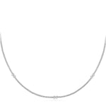 Ania Haie Silver Cross Station Necklace