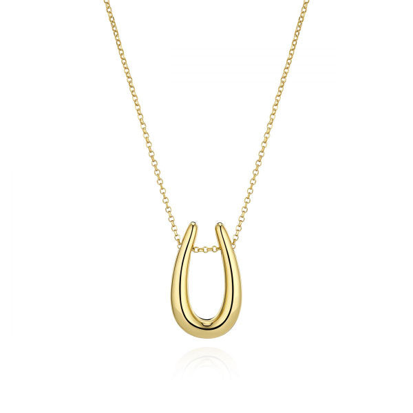Sif Jakobs Yellow Gold Goccia Pianura Parvus Necklace