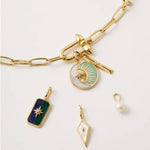 Ania Haie Gold Mother of Pearl Kite Charm