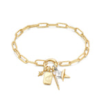 Ania Haie Gold Sparkle Bar Charm