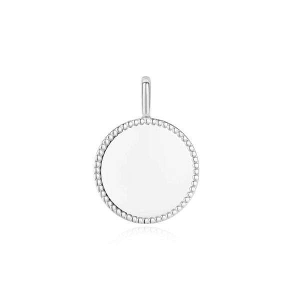 Ania Haie Silver Disc Charm