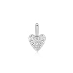 Ania Haie Silver Heart Pavé Charm