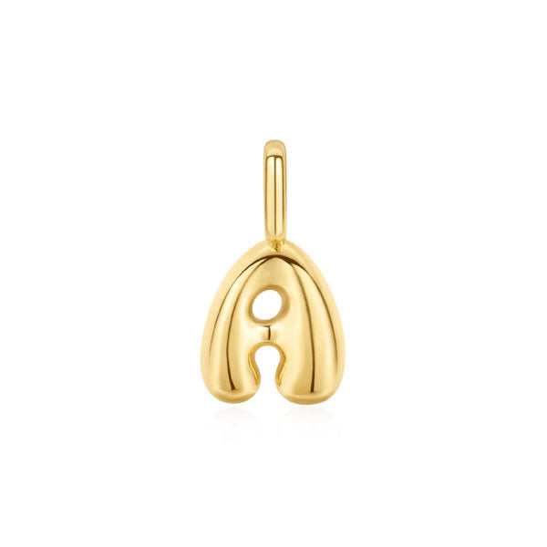 Ania Haie Gold A Letter Charm