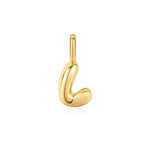 Ania Haie Gold L Letter Charm