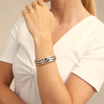 Uno de 50 Waterfalls Bracelet Silver