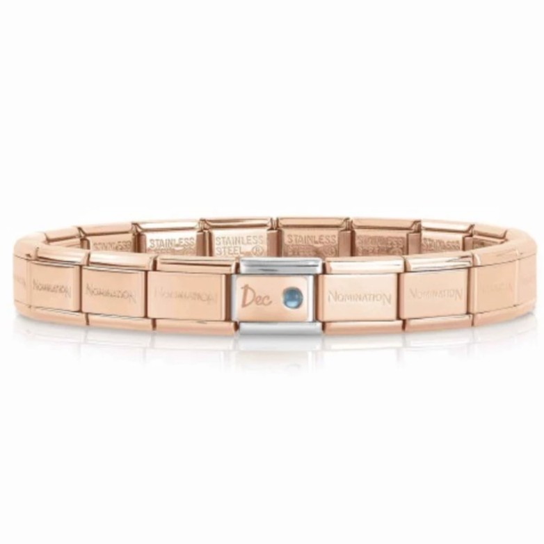 Nomination December Rose Gold Starter Bracelet