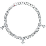 Sector Stainless Steel Emotions Double Chain Star Bracelet