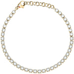 Sector Woman's 19cm Yellow Gold Tone Tennis Bracelet