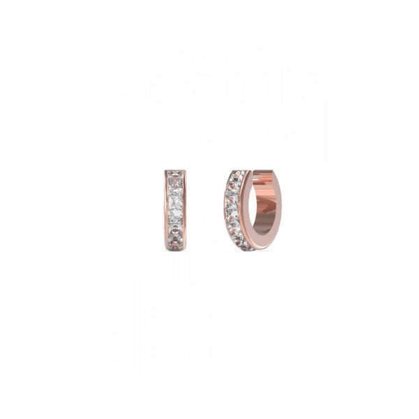 Guess Huggie Me Rose Gold Earrings