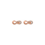 Guess Endless Dream Rose Gold Tone Earrings