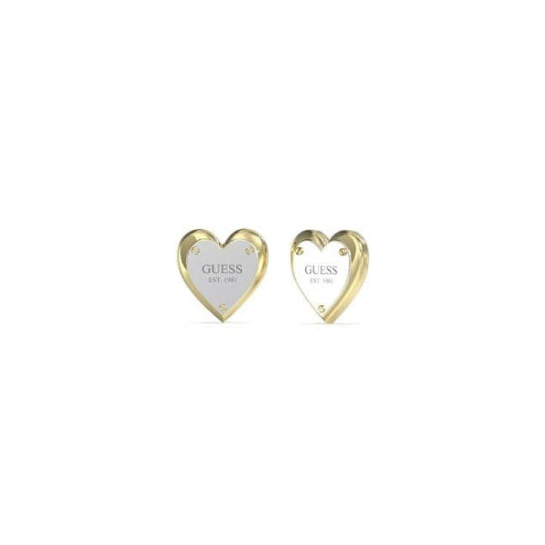 Guess All You Need Is Love Two-Tone Earrings