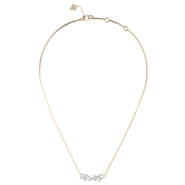 Chandelier Multi Stone Gold Necklace