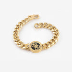 Guess Gents 4G Icon Gold Curb Bracelet