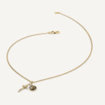 Guess Gents South Alameda Gold Cross Necklace