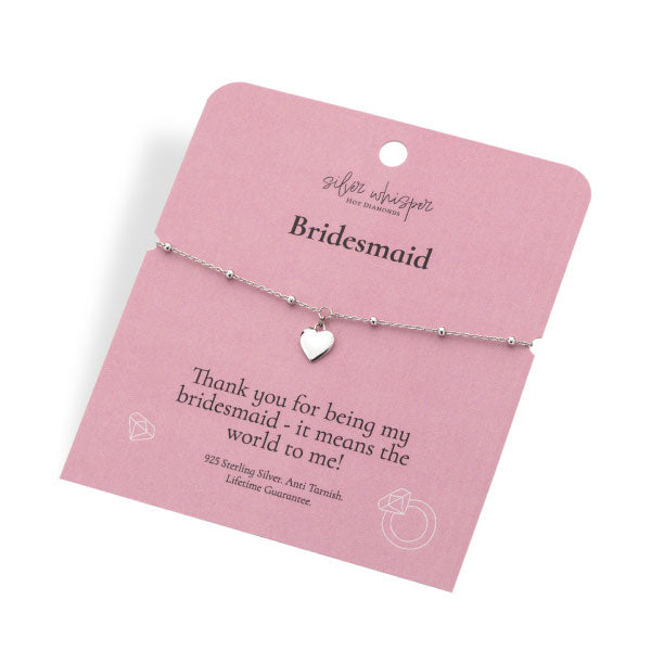 Hot Diamonds Silver Whisper Bridesmaid Bracelet