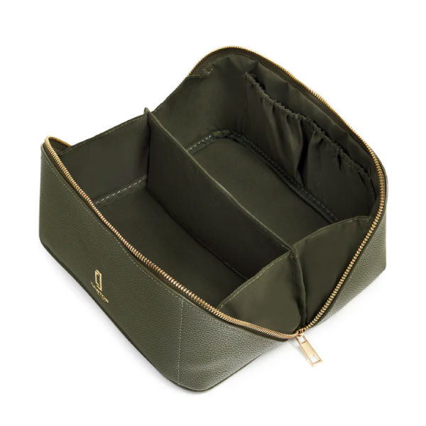 Large Green Cosmetic Bag