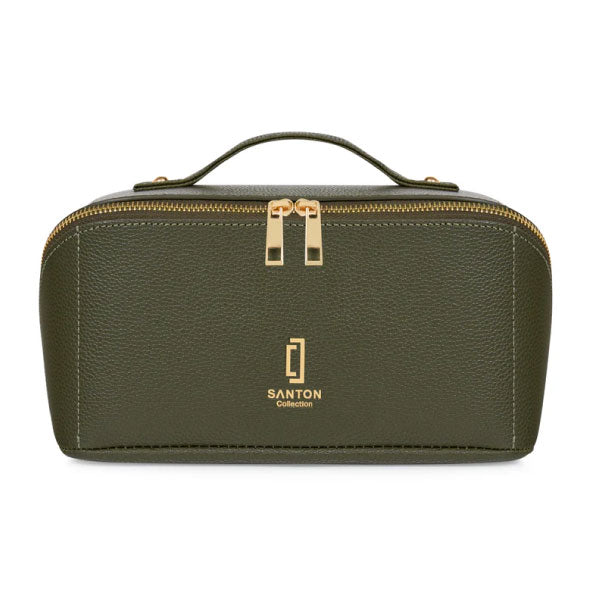 Large Green Cosmetic Bag