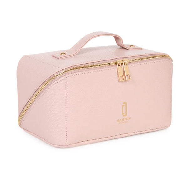 Large Pink Cosmetic Bag