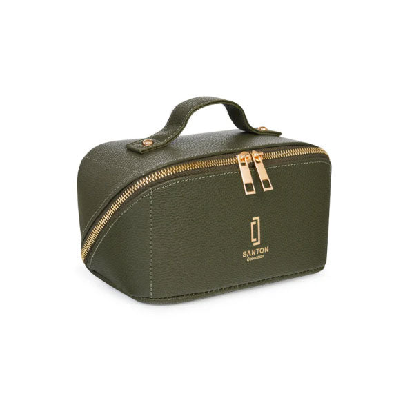 Small Green Cosmetic Bag