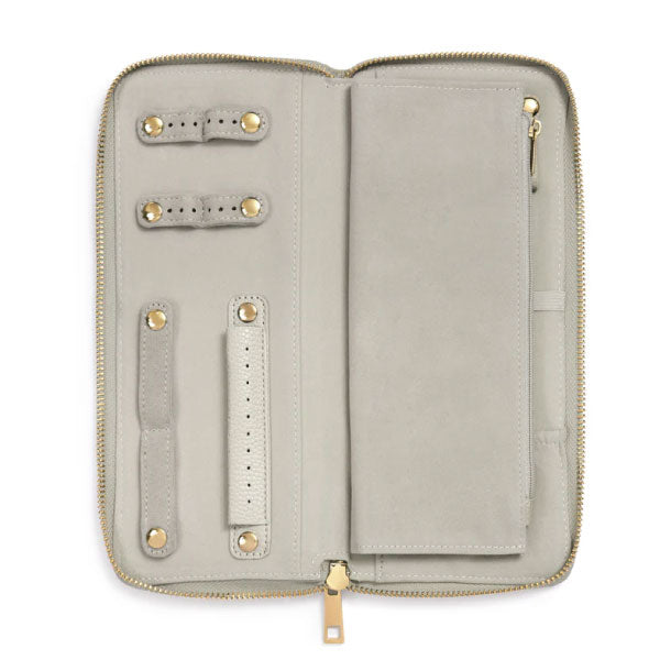 Large Taupe Jewellery Case