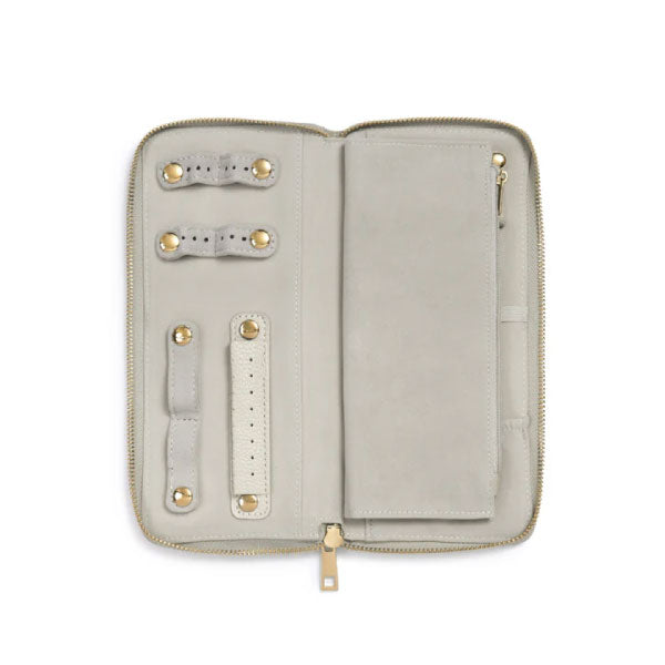 Small Taupe Jewellery Case