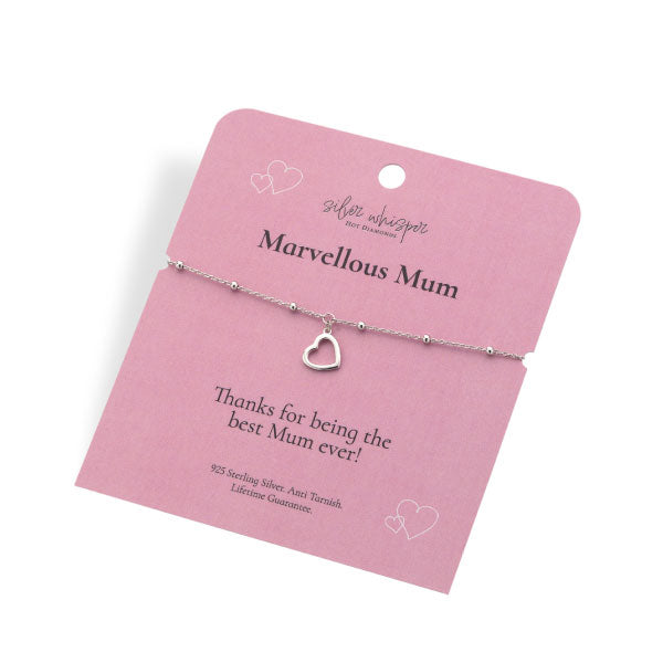 Hot Diamonds Silver Whisper Marvelous Mum