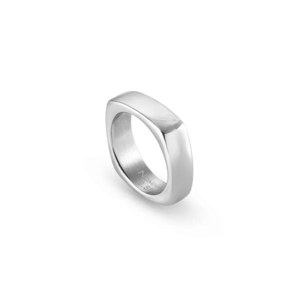 Nomination Mens Beyond Stainless Steel Square Ring