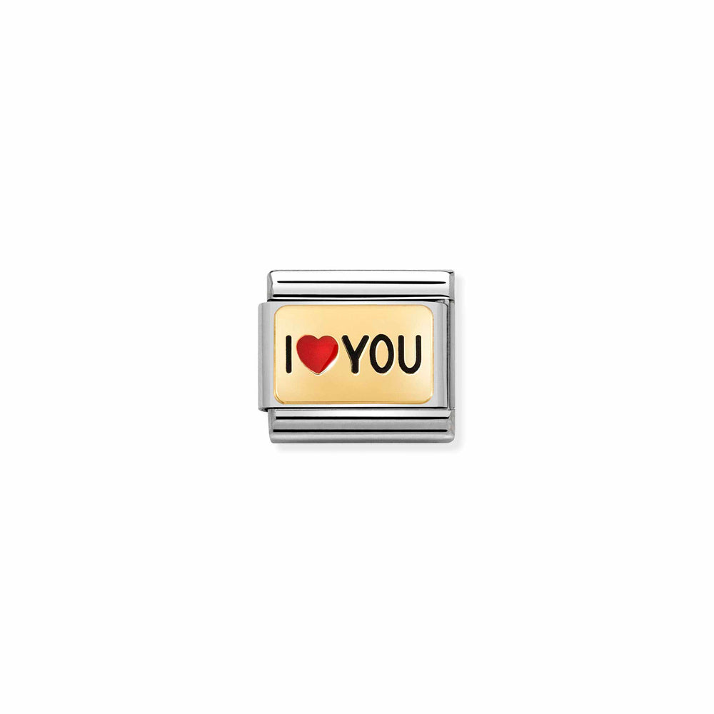 Nomination I Heart You Charm