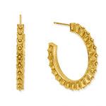 Chlobo Gold Moonbeam Hoop Earrings