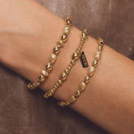 Cute Oval Bracelet Gold