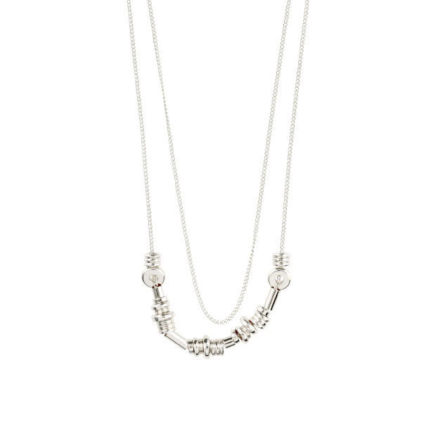 Pilgrim DREAMS necklace 2-in-1 silver-plated