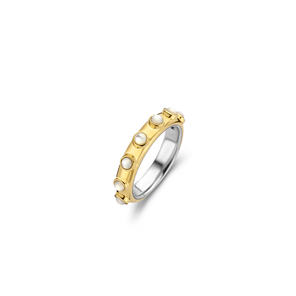 Ti Sento Mother of Pearl Bubble Ring