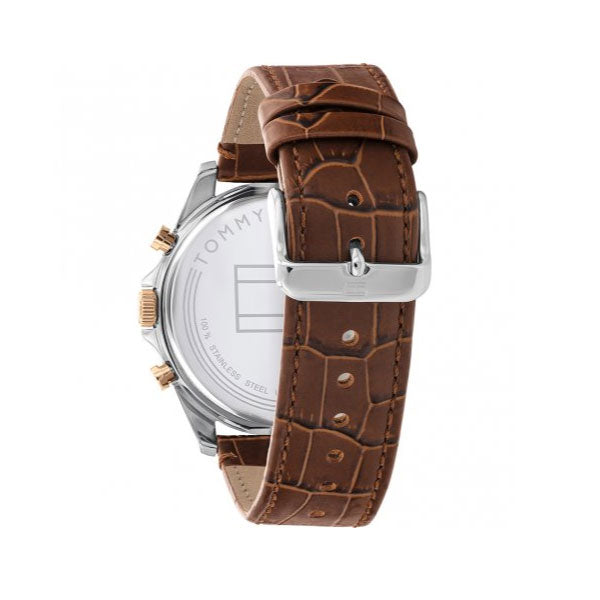 Tommy Hilfiger Baker Watch Brown Leather