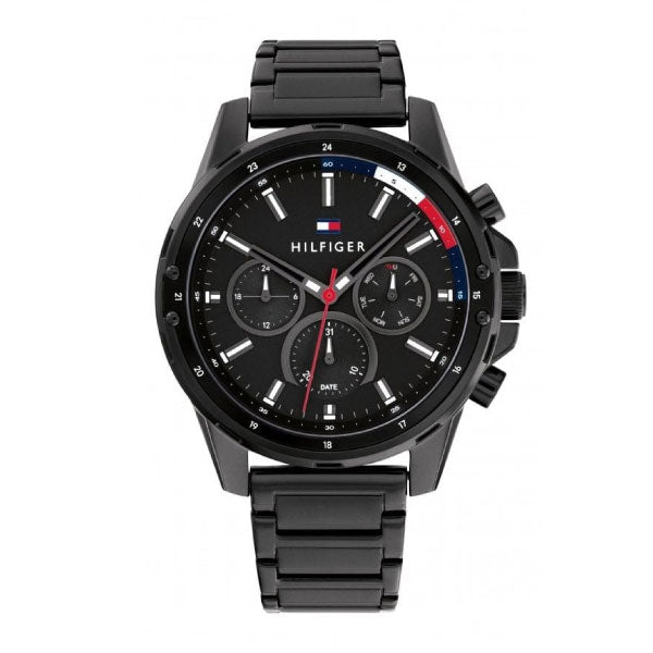 Hilfiger on sale watch black