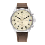 Tommy Hilfiger Axel Watch Brown Leather