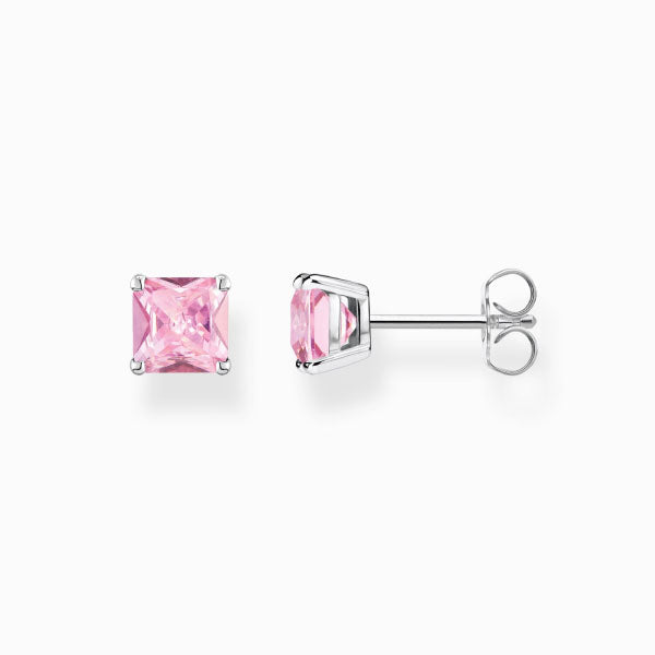 Thomas Sabo Ear Studs with Pink Stone